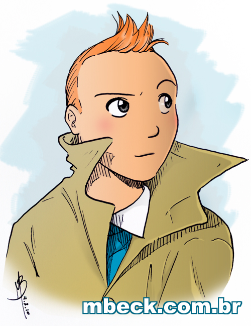 Tintim Fanart Colorido Tintim Fanart Colorido