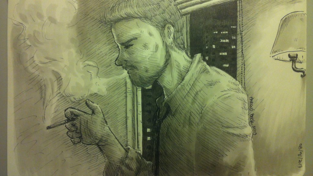 Sketch Noir - Copics