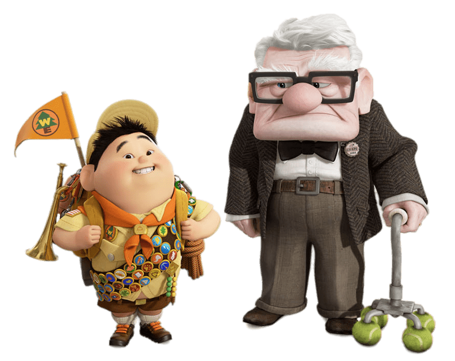 Character design de Carl e Russel