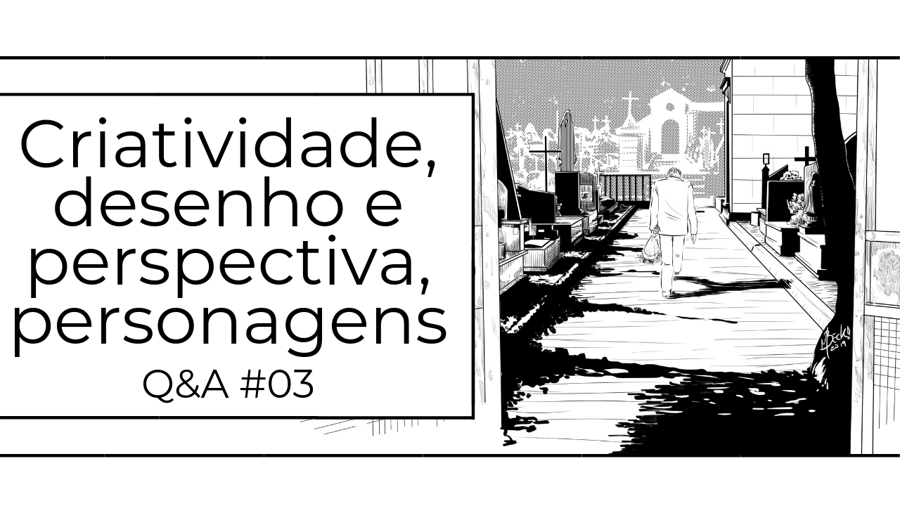Criatividade, desenho e perspectiva, personagens