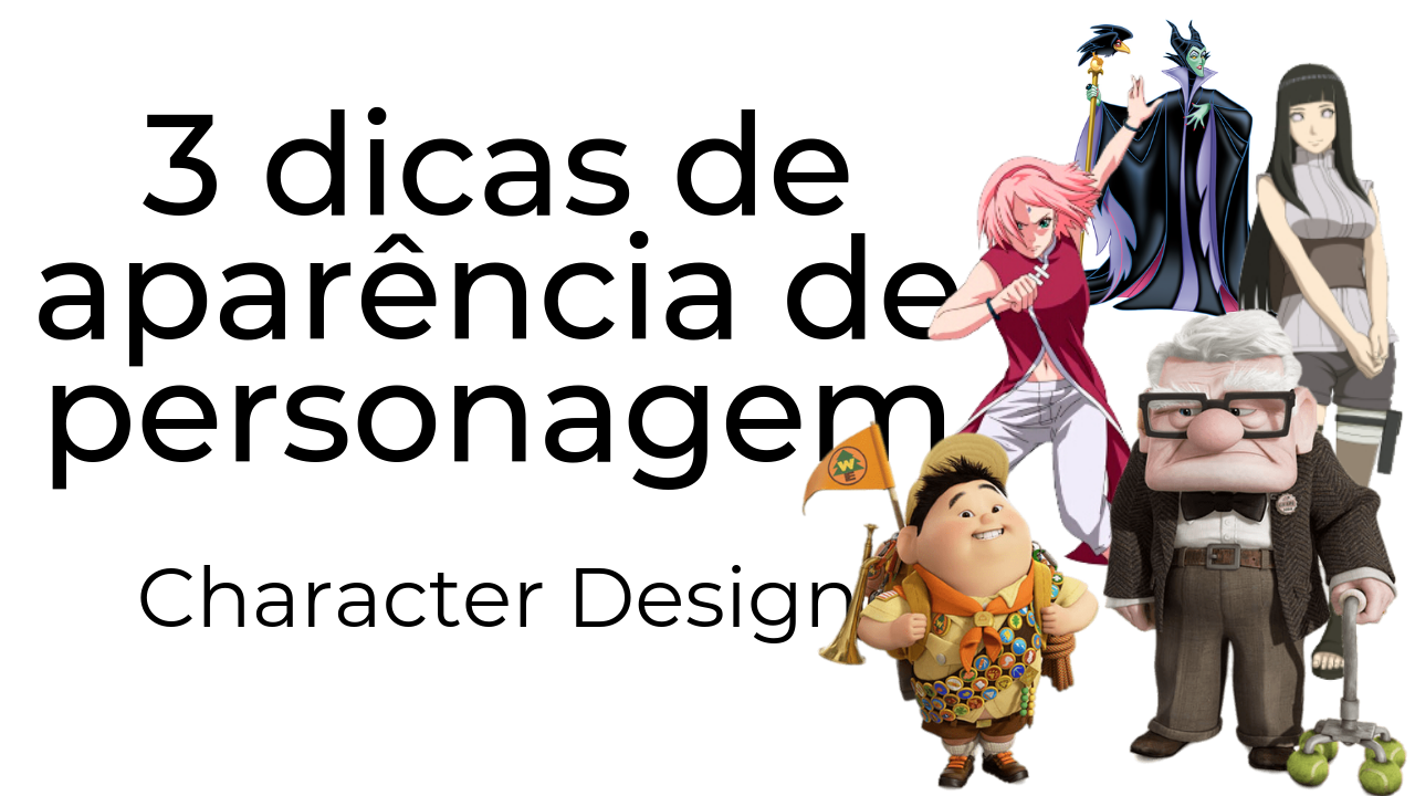 3 dicas de aparência de personagem