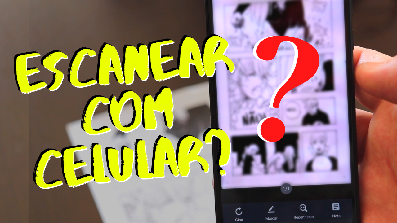 escanear desenho no celular