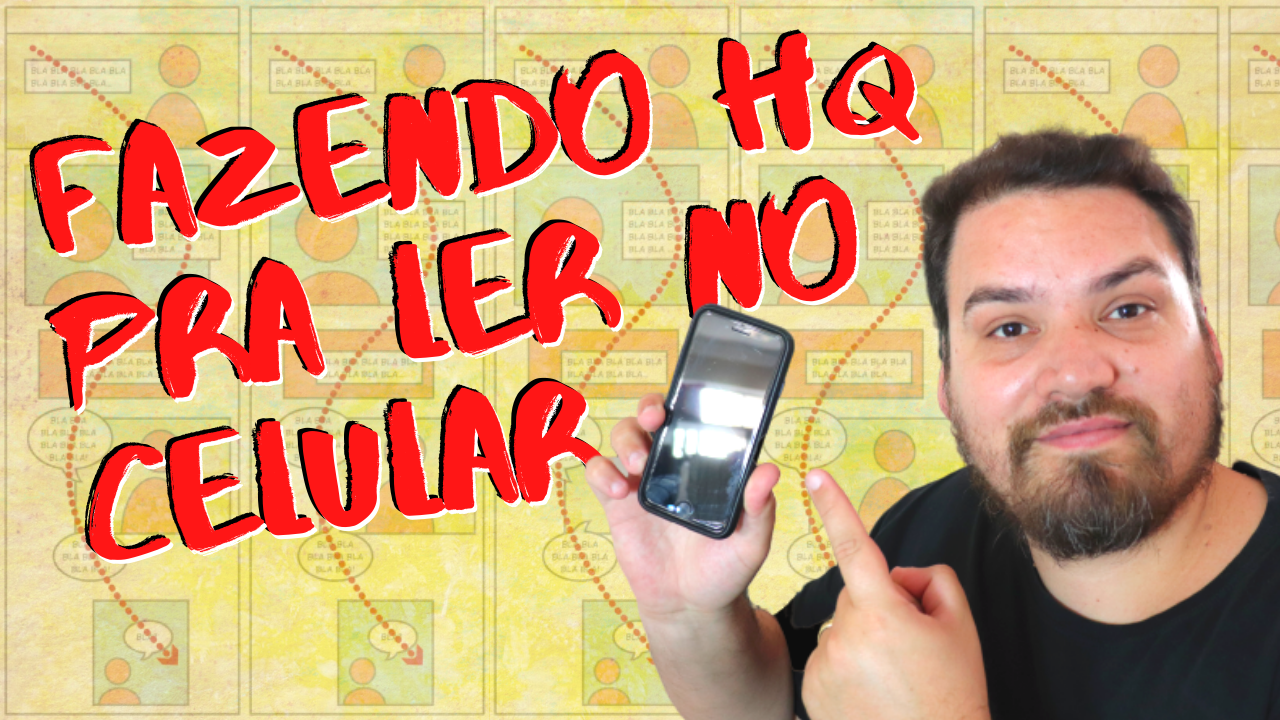 Fazendo quadrinhos para ler no celular
