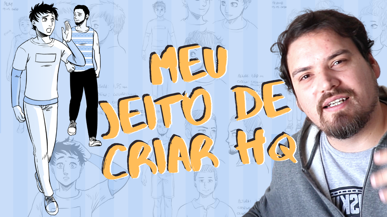 Passo-a-passo pra criar história em quadrinhos